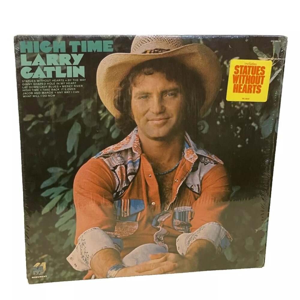 Larry Gatlin High Time (Vinyl, 1976) Monument MC 6644 VG+ LP Record Album